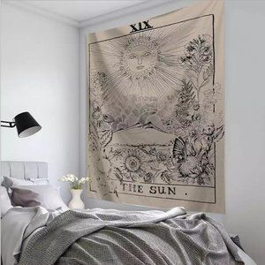 The Sun Tarot Tapestry 90 x 72 in